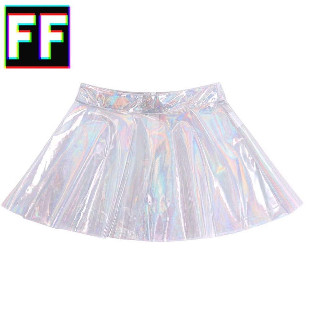 SEE RIGHT THRU SKIRT 🌈💦 - Picture 2 of 9